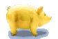 goldenes Sparschwein